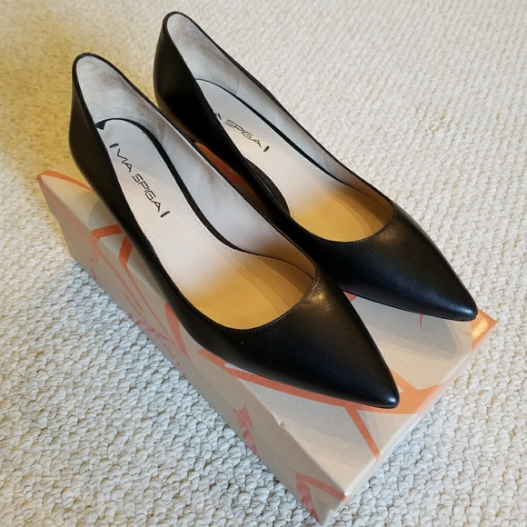 Via Spiga Hue Kitten Heel Pumps 